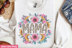 Floral Mama Mom Sublimation Bundle PNG Product Image 6