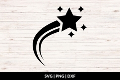 Shooting Star SVG Product Image 1