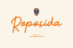Reposida Brush Font Product Image 1