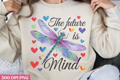 The Future Is Mind PNG, Motivational Sublimation PNG Product Image 1