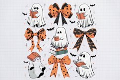 Fall Autumn ghost-01 sublimation PNG CLIPART Product Image 2