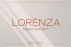 Lorenza - Elegant Sans Serif Product Image 3