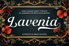 Lavenia - Beautiful Craft Script Product Image 1