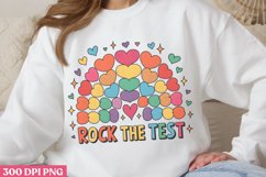 Rock the test PNG, Teachers Testing Day PNG Product Image 2