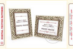 Multilayer Photo Frame v3 - laser cut file - Glowforge ready Product Image 1