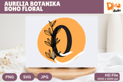 Aurelia Botanika Boho Floral Monogram Product Image 1