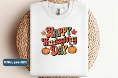 Thanksgiving PNG Sublimation design Bundle, Thanksgiving Product Image 4