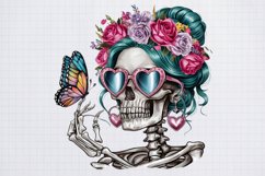 Funny Skeleton Messy CLIPART PNG Product Image 2