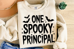 One Spooky Prinicipal Svg | Halloween Svg | Shirt Svg Product Image 2