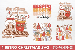 Retro Christmas Tshirt SVG Product Image 1