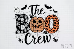 Funny Halloween Quotes Sublimation, PNG, The boo crew Product Image 2