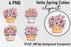 Hello spring cuties clipart Product Image 1