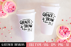 Amazing Grace How Sweet The Sound sticker design Product Image 1