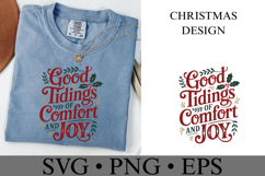 Good Tidings of Comfort and Joy Svg | Christmas | Shirt Svg Product Image 2