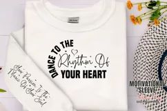 Dance to the rhythm of your heart Sleeve SVG Product Image 1