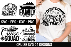 Cruise SVG Design - Countdown is over it s cruise time Product Image 1