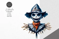 Halloween clipart, Scarecrow clipart, Autumn clipart Product Image 1
