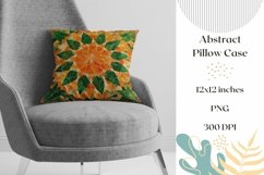 Mandala Pillow Case Design, Geometric Pillow Sublimation Product Image 1