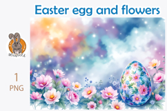 Easter eggs, flower, pattern Product Image 1