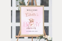 Baby Shower Welcome Template 4 Product Image 1