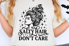 Salty Hair Don’t Care Svg, Summer Vacation Svg, Beach Svg. Product Image 2
