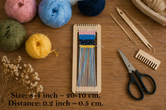 Bracelets weaving loom laser cut files SVG digital vector fo Product Image 1