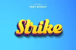 Editable Text Effect for Illustrator. Vector Graphic styles Product Image 1