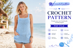 Crochet Beach Tunic Pattern PDF Product Image 6