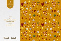 Christmas Patterns Santa Winter Print Digital Paper JPEG Product Image 1