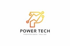 Power Tech P Letter Logo Product Image 1