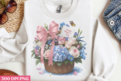 Happy Mothers Day Floral PNG Product Image 2
