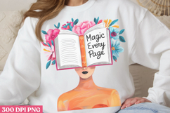 Book Reader Sublimation Bundle PNG Product Image 9