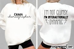 I&#039;m not clumsy, I&#039;m interactionally dynamic SVG Product Image 1
