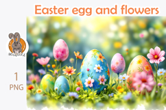 Easter eggs, flower, pattern Product Image 1