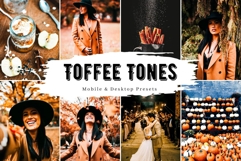 10 Toffee Tones Mobile Lightroom Presets Product Image 1