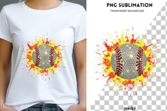 Baseball png design for T-shirts Product Image 1
