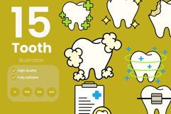 Tooth Illustration Pack Product Image 1