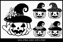 Halloween pumpkin SVG, Halloween pumpkin clipart Product Image 1