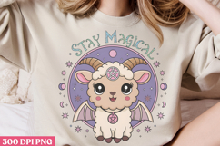 Stay Magical PNG, Cute Baphomet Sublim Product Image 2