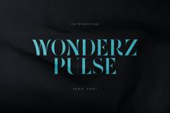 Wonderz Pulse Elegant Modern Serif Font Product Image 1