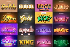 Editable Text Effects Bundle for Illustrator. Vector files Product Image 3