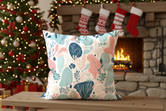 Holiday season pillow mockup Product Image 2