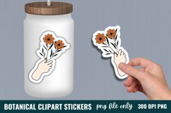 Botanical Clipart Sticker, Product Image 1