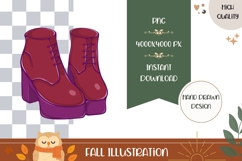 Hand Drawn Fall Illustration, Autumn Illustrations PNG Product Image 1