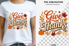 Autumn phrase png design for T-shirts Product Image 1