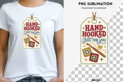 Christmas crochet png design for T-shirts Product Image 1
