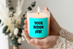 Soy wax candle mockup Product Image 2