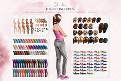 Mother Clipart, Mom and Baby Clip Art, Little Baby Product Image 5