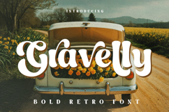 Gravelly - Bold Retro Font Product Image 1