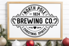 North Pole Brewing Co. Svg | Christmas svg Product Image 1